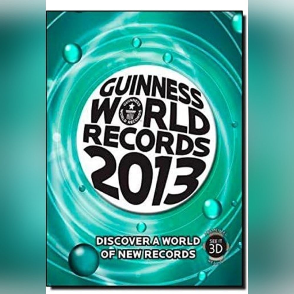 🩵NWT Guinness Book of World Records 2013 Hardcover